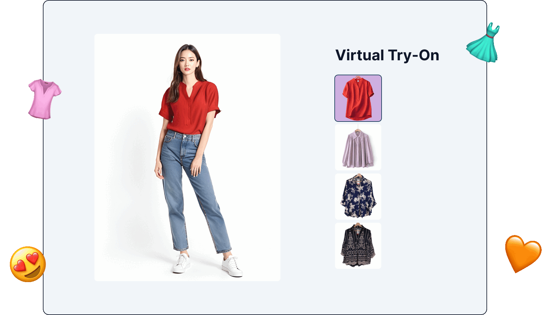 Virtual Try-On Result Examples